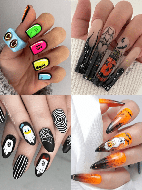 40 Halloween Nail Ideas for 2023, Spooky Cute Halloween Manicure