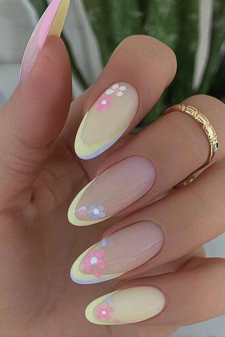 11 pastel yellow spring nails_bp