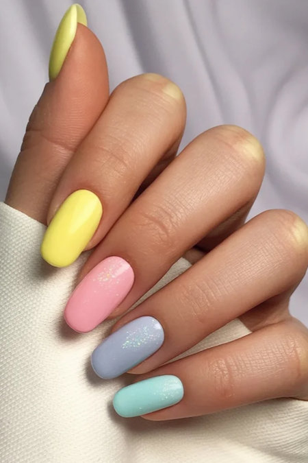 13 bright pastel multicolor shimmer_bp