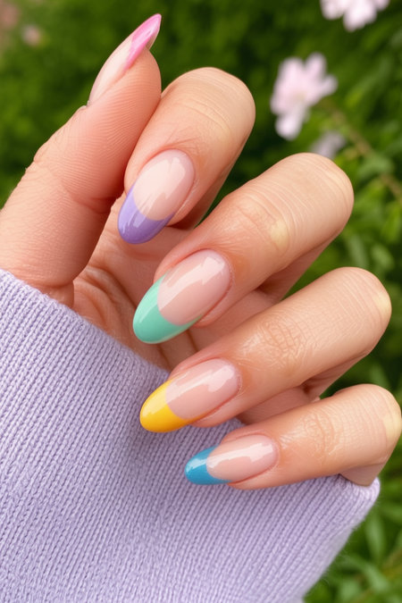 14 skittle french tips_bp