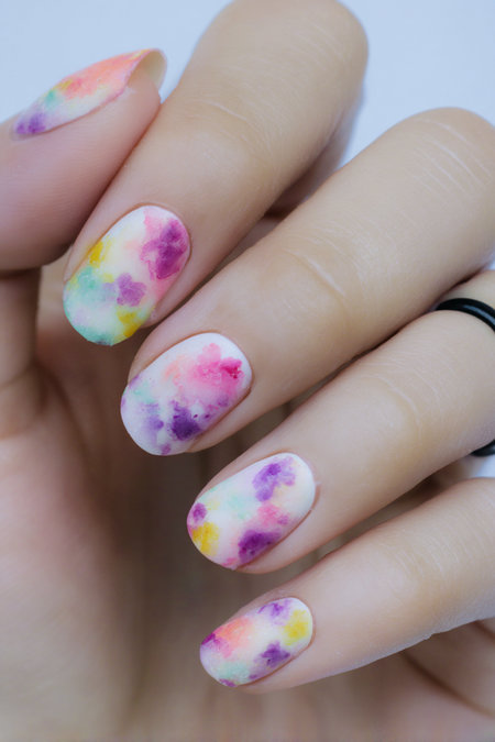 25 funky tie dye nails_bp