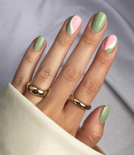 sage green nail ideas 27_bp