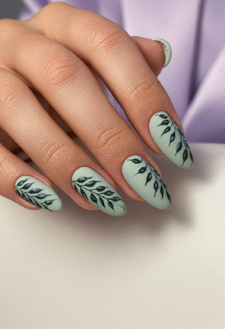 sage green nail ideas 30_bp