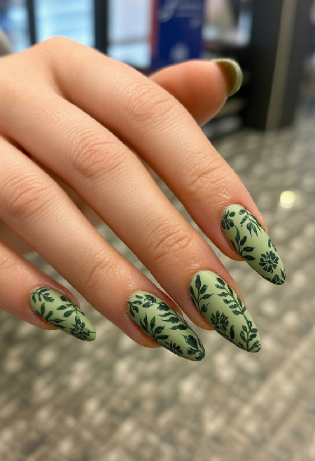 sage green nail ideas 37_bp