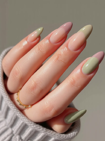 sage green nail ideas 7_bp