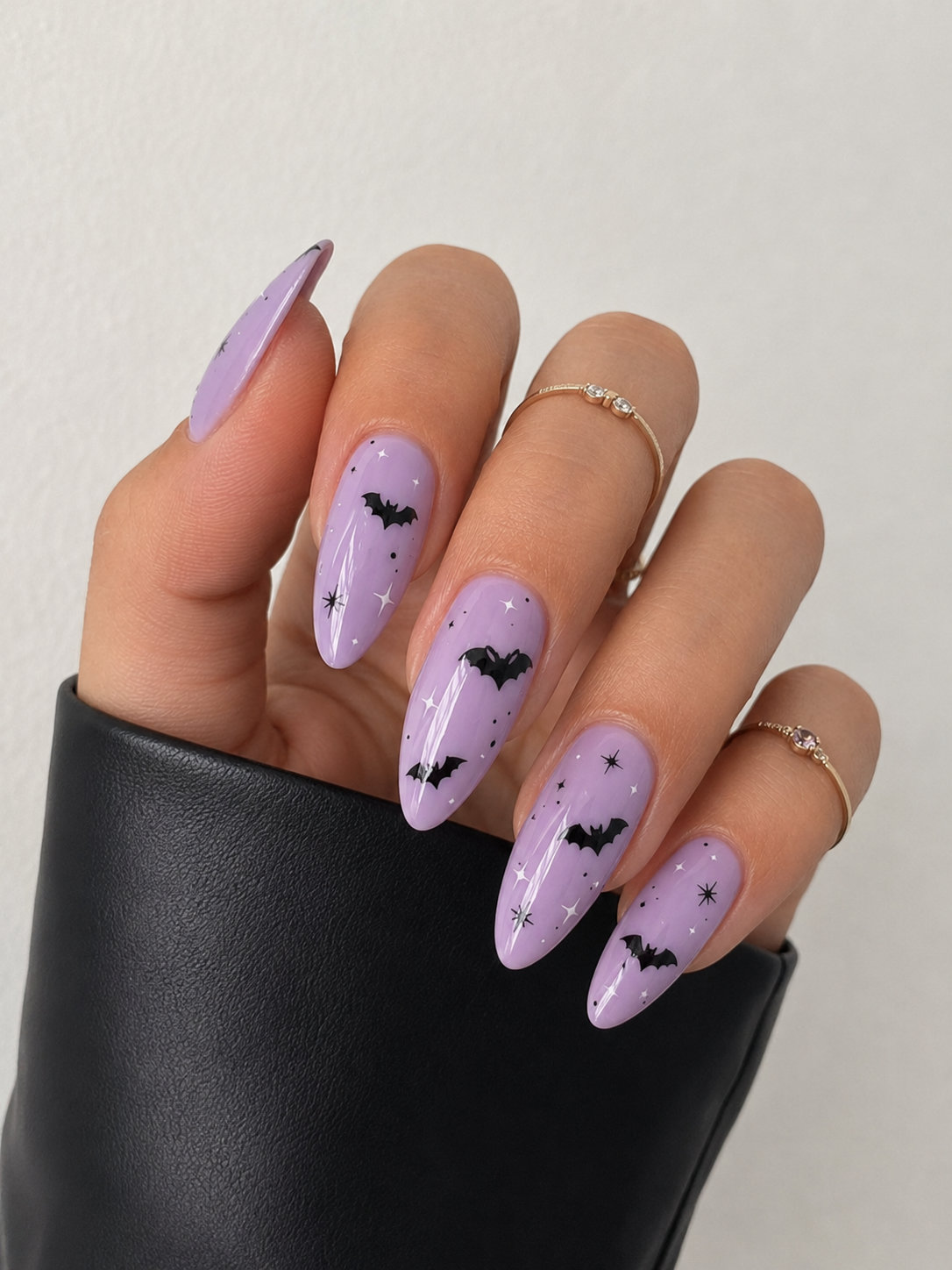 19 Lilac Halloween Bat Nails_bp